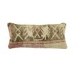 Vintage Turkish Oushak Rug Pillow Cover, Handmade Brown | Cushion in Pillows by Vintage Pillows Store