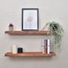 Mango Antique Floating Shelves, Floating Book Shelves | Ledge in Storage by Picwoodwork. Item composed of wood