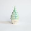 Square in Jade | Vase in Vases & Vessels by by Alejandra Design. Item composed of ceramic