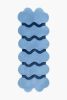 Sculpted Edge Hand Tufted Wool Runner Rug | Rugs by Jubi Rugs