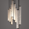 Alan Mizrahi AM09070 Kori Icicles Linear Pendant | Chandeliers by Alan Mizrahi Lighting Design