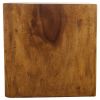 Haussmann® Wood Cube Table 18 in SQ x 18 in High Hollow | Coffee Table in Tables by Haussmann®