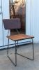 Walnut Hairpin Chair | Chairs by Harrow and Sickle Leather Design