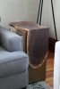 Live-Edge Walnut Waterfall Plate C-Table (in stock) | Side Table in Tables by Hazel Oak Farms. Item composed of walnut