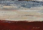 Horizon enfoui - paysage abstrait | Decorative Objects by Sophie DUMONT.