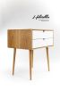 Entry Table in Oak Wood | Side Table in Tables by Manuel Barrera Habitables. Item composed of oak wood