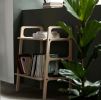Scandinavian bookcase, Plywood furnitures, Home Office | Book Case in Storage by Plywood Project. Item made of oak wood compatible with minimalism and mid century modern style