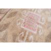 Square Faded Turkish Handknotted Rug - Wool Designer Carpet | Area Rug in Rugs by Vintage Pillows Store. Item composed of cotton & fiber