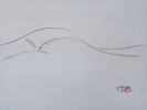 Original Drawing | Drawings by VANDENHEEDE FURNITURE-ART-DESIGN. Item composed of paper compatible with minimalism and contemporary style