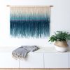Large Wall Tapestry - SEA VIEW | Wall Hangings by Rianne Aarts. Item composed of cotton