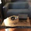 Custom Live Edge Coffee Table | Tables by Ironscustomwood. Item made of walnut