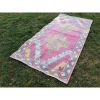 Distressed Oriental Turkish Oushak Carpet, Decorative Rug | Area Rug in Rugs by Vintage Pillows Store. Item made of wool with fiber