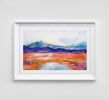 Violet Passage | Watercolor Painting in Paintings by Brazen Edwards Artist. Item made of paper