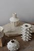 Spikes Tall White Ceramic Vase IV | Vases & Vessels by OWO Ceramics. Item composed of ceramic