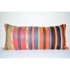 16" X 36" Queen Boho Woven Bedding Kilim Pillow Cover | Sham in Linens & Bedding by Vintage Pillows Store. Item made of cotton with fiber