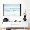 Minimalist beach photography print, 'Gulf in Motion' | Photography by PappasBland. Item composed of paper in minimalism or contemporary style