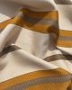 Vereda Handwoven Stripe Fabric | Linens & Bedding by Routes Interiors | Restaries at Paradise farm in Cox Common. Item composed of cotton compatible with boho and contemporary style