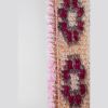 1970s Vintage Kurdish Herki Rug Runner with Medallions | Runner Rug in Rugs by Vintage Pillows Store. Item composed of cotton and fiber