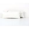 Set of Two Anatolian Oblong Rug Cushion, Pair Brown Ethnic F | Pillows by Vintage Pillows Store