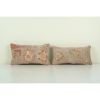 Set Anatolian Lumbar Rug Pillow, Ethnic Pillow Cover, Ethnic | Cushion in Pillows by Vintage Pillows Store