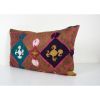 Vintage Suzani Brown Pillow Fashioned from a Mid-20th Centur | Cushion in Pillows by Vintage Pillows Store
