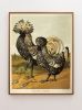 Rooster Art, Vintage Chicken Art, Vintage Rooster Art | Prints by Capricorn Press. Item composed of paper compatible with boho and minimalism style