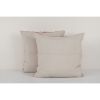 Set of Two Suzani Red Cushion Cover, Tribal Square | Sham in Linens & Bedding by Vintage Pillows Store. Item made of cotton with fiber