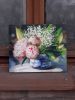 Lily of the valley original art, Peonies oil painting | Oil And Acrylic Painting in Paintings by Natart. Item made of canvas with synthetic works with contemporary style