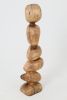 Still Stand Abstract Wood Sculpture, Chainsaw Carved, Walnut | Sculptures by Logniture