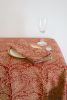 Scarlet Echo Kalamkari Tablecloth | Linens & Bedding by Ninéh