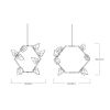 Alan Mizrahi AL0155 SEED CRystal | Chandeliers by Alan Mizrahi Lighting Design