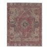 Antique Caucasian Kazak Rug with Tribal Geometric Medallion | Area Rug in Rugs by Vintage Pillows Store. Item composed of cotton & fiber