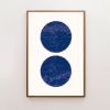 Northern and Southern Constellation Map, Vertical or Horizon | Prints by Capricorn Press. Item made of paper works with boho & country & farmhouse style