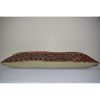 16" X 48" Handmade Organic Bench Pillow Cover | Sham in Linens & Bedding by Vintage Pillows Store. Item made of cotton
