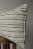 Cream Cotton with Golden Cording Lumbar Pillow 16x24 | Pillows by Vantage Design