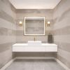 Horizontal Stripes in Toast - Classic Stripes Luxury Wallpaper Mural | Wall Treatments by ELLE WALLS