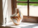 The organic Buste vase Éclat ambré 6 | Vases & Vessels by Laura Dujoncquoy