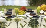 Palmeira Tablecloth | Linens & Bedding by OSLÉ HOME DECOR. Item made of fabric