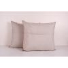 Set of Two Uzbek Faded Pink Suzani Cushion Cover, Pair Suzan | Pillows by Vintage Pillows Store