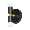 Crestview | Sconces by Illuminate Vintage. Item composed of brass