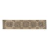 1970s Vıntage Turkish Oushak Handmade Wool Runner Rug | Rugs by Vintage Pillows Store. Item composed of wool and fiber