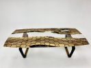 Epoxy Table - Custom Order Table - Dining Table - Walnut | Tables by TigerWoodAtelier. Item made of walnut with metal works with minimalism & contemporary style
