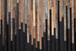 Soundwave No.1 – Reclaimed Wood Soundwave Wall Sculpture | Wall Hangings by Craig Forget. Item composed of wood in mid century modern or contemporary style