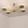 Celeste Supine | Chandeliers by DESIGN FOR MACHA. Item made of brass & glass