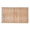 Faded Turkish Karapinar Rug With Floral Motifs 4'7" X 7'7" | Small Rug in Rugs by Vintage Pillows Store. Item made of cotton