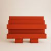 Red Bookcase | Book Case in Storage by REJO studio. Item composed of wood