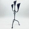 Hand Forged Iron Candelabra 27″ (68cm) | Candle Holder in Decorative Objects by edecrawzFC