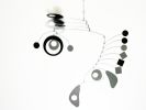 Hanging Mobile Art 30 x 26 in Space Style - Mobile | Wall Sculpture in Wall Hangings by Skysetter Designs. Item made of metal compatible with mid century modern style