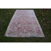 Vintage Floral Turkish Oushak Rug in Muted Colours | Area Rug in Rugs by Vintage Pillows Store. Item made of cotton