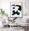 Modern Abstract print with colorful cut-out biomorphic shape | Prints by Capricorn Press. Item made of paper works with boho & minimalism style